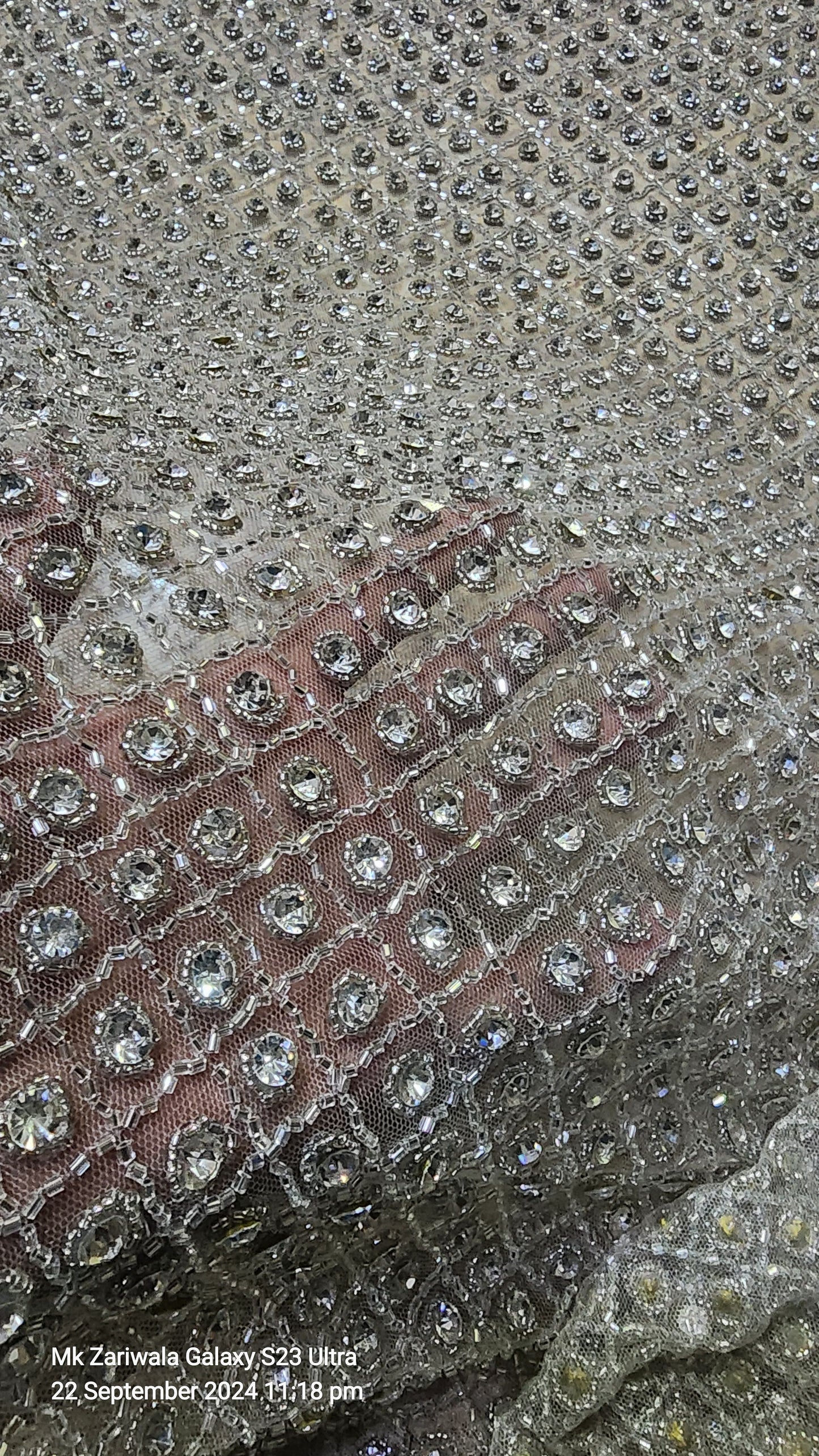 Luxury Lace Fabric, Elegant Wedding Dress Material, Perfect for Bridal Gowns & Special Occasions, Great Sewing Gift - Mk Zariwala