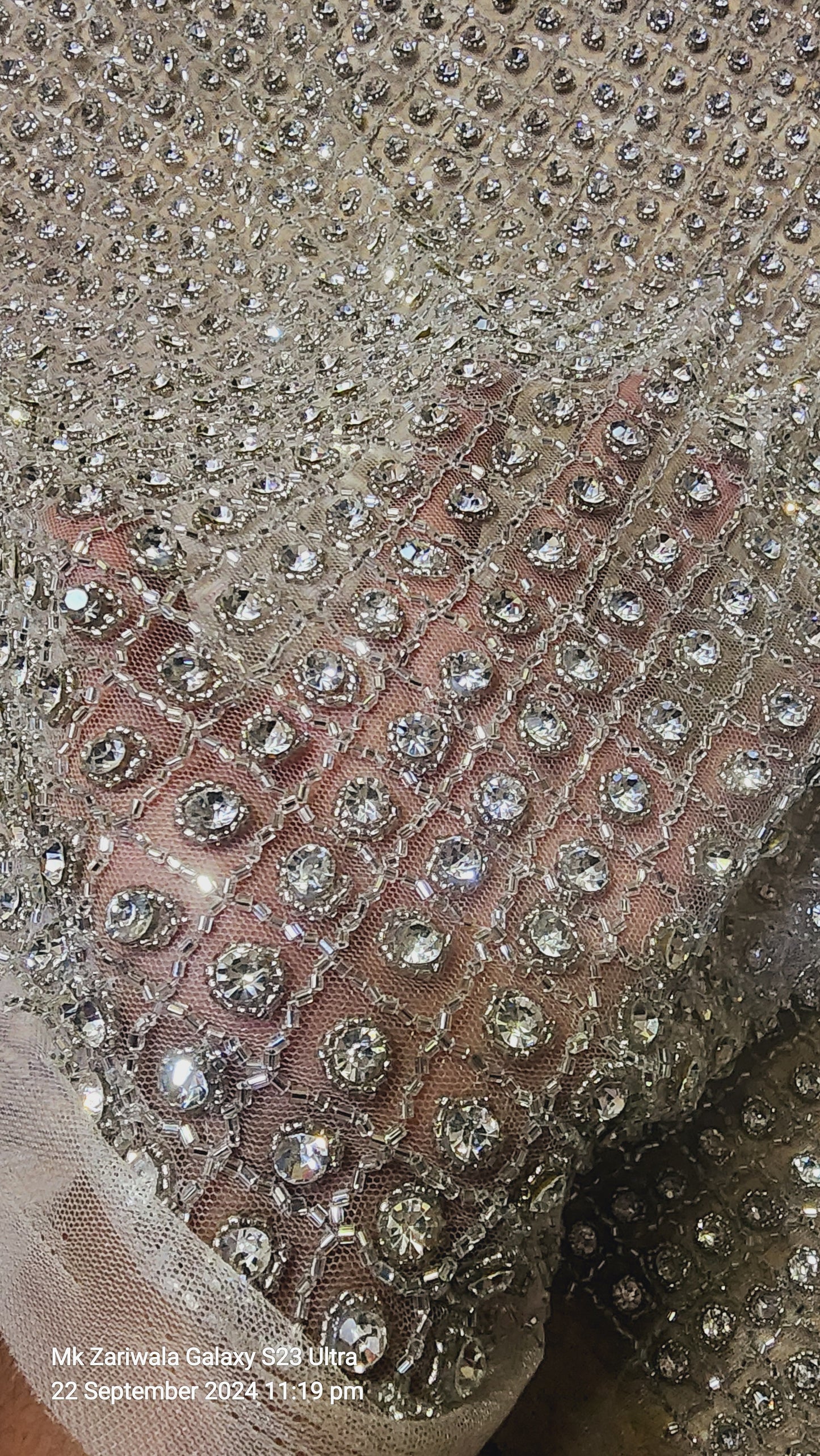 Luxury Lace Fabric, Elegant Wedding Dress Material, Perfect for Bridal Gowns & Special Occasions, Great Sewing Gift - Mk Zariwala