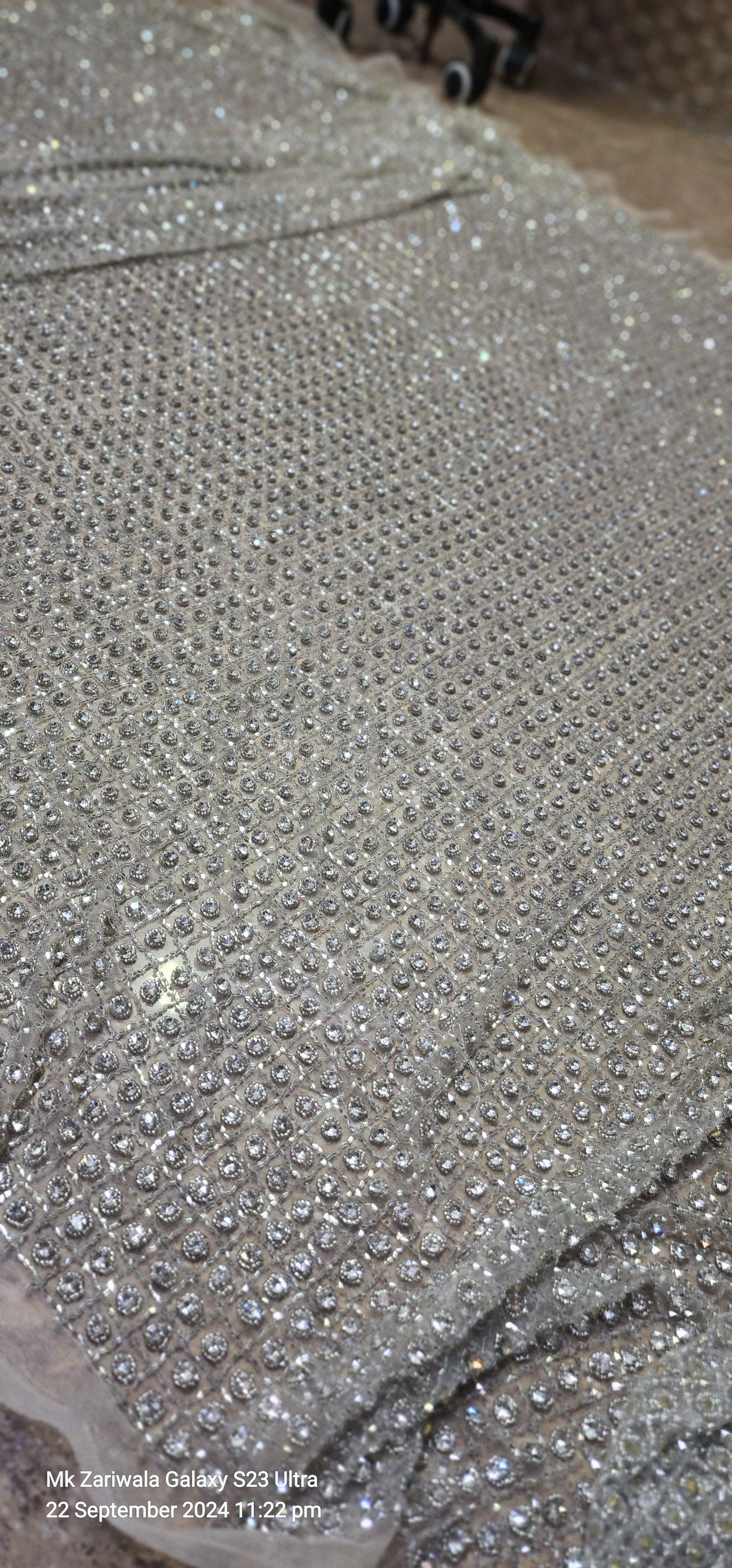 Luxury Lace Fabric, Elegant Wedding Dress Material, Perfect for Bridal Gowns & Special Occasions, Great Sewing Gift - Mk Zariwala