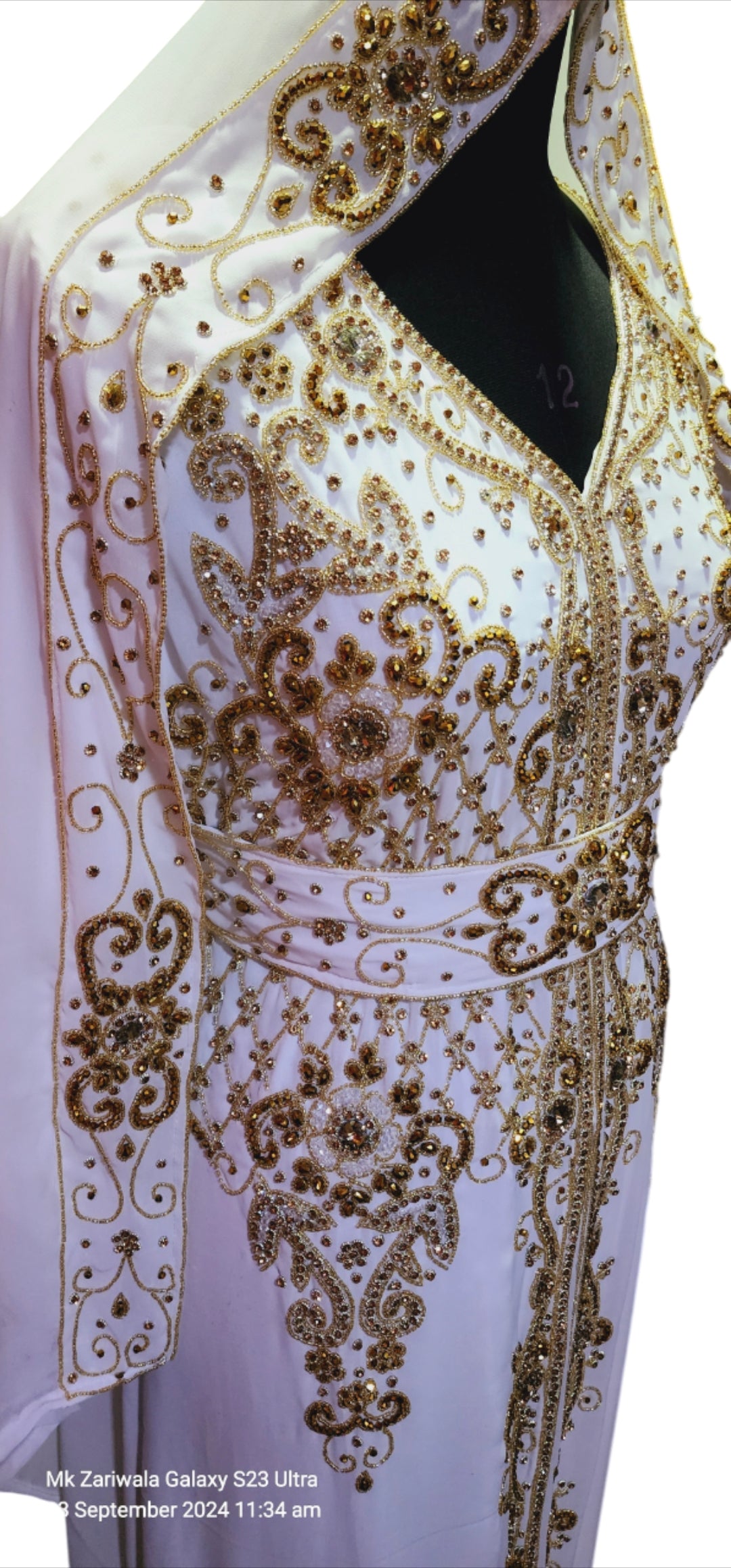 Elegant Beaded Kaftans for Weddings and Special Occasions,Moroccan kaftan, Abaya - Mk Zariwala